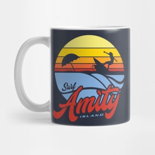 Surf Amity Island Mug